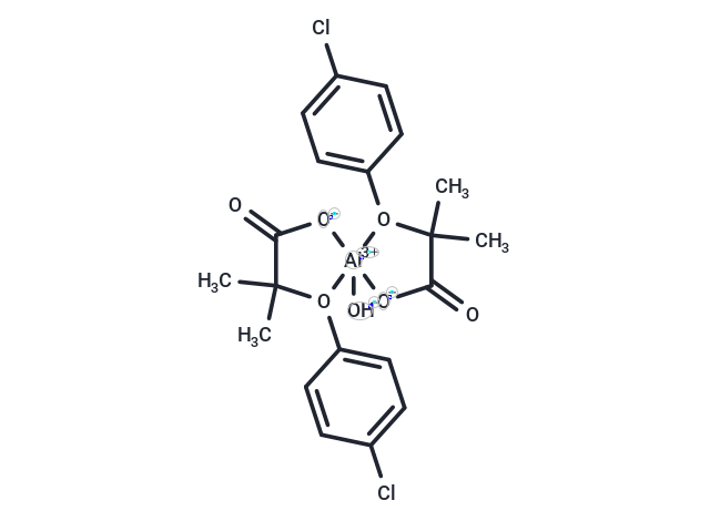 Aluminium clofibrate