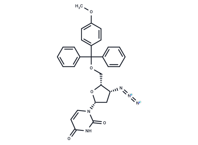 3’-beta-Azido-2’,3’-dideoxy-5’-O-(4-methoxytrityl)uridine