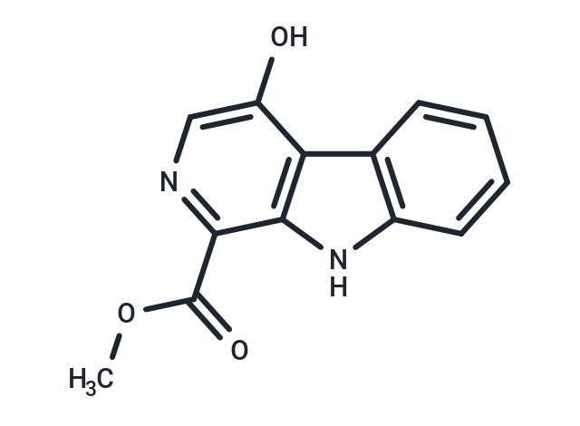 4-Hydroxy-1-methoxycarbonyl-beta-carboline