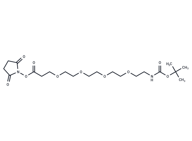 Boc-NH-PEG4-NHS ester