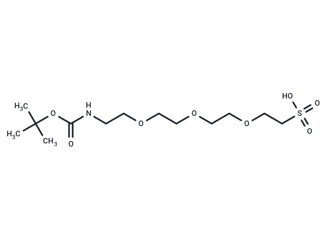 Boc-NH-PEG3-sulfonic acid