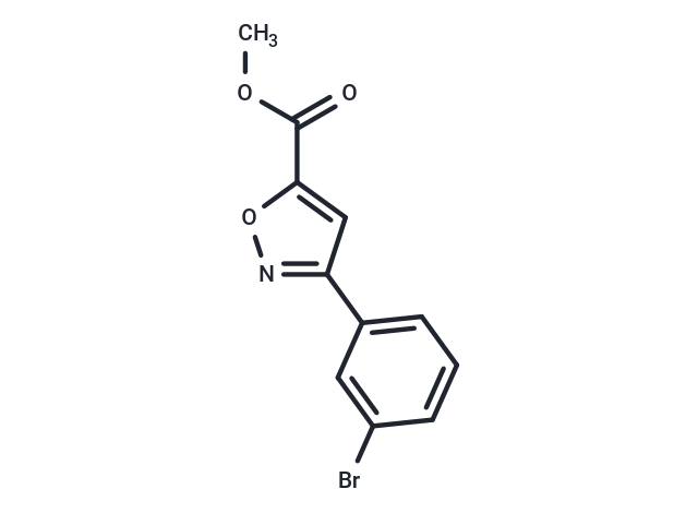 Methyl 3-(3-bromophenyl)-1,2-oxazole-5-carboxylate