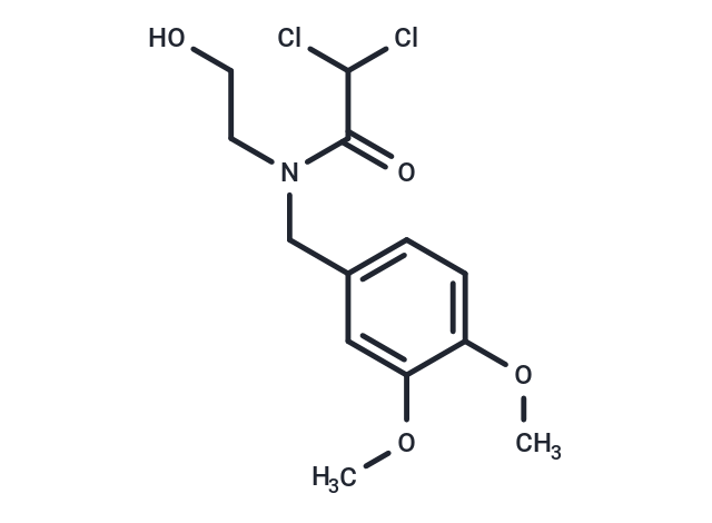 Acetamide, 2,2-dichloro-N-(2-hydroxyethyl)-N-veratryl-