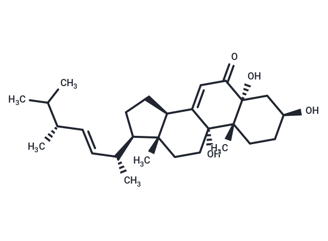 3β,5α,9α-Trihydroxyergosta-7,22-dien-6-one