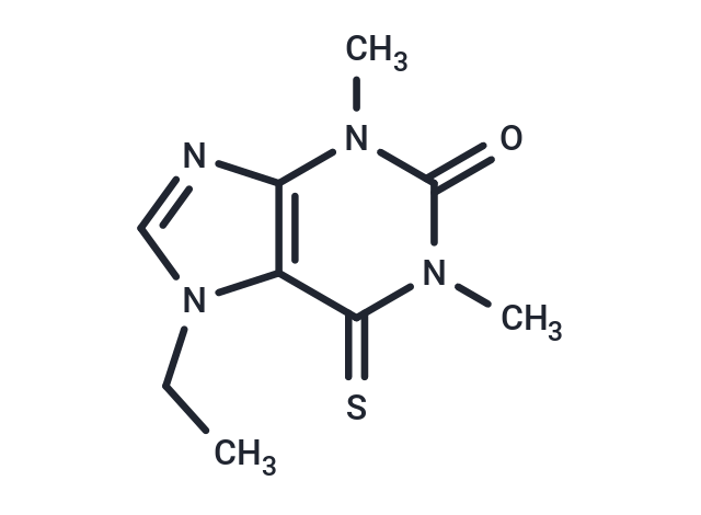 Theophylline, 7-ethyl-6-thio-