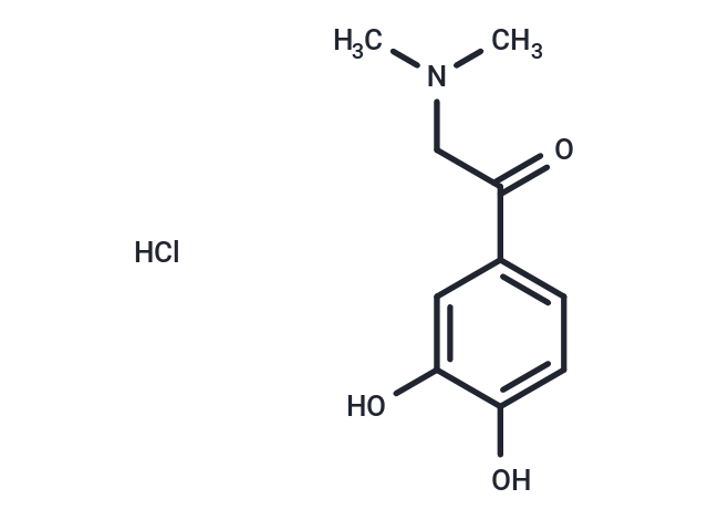 1-(3,4-Dihydroxyphenyl)-2-(dimethylamino)ethanone HCl