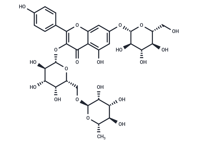 Kaempferol 3-robinoside 7-glucoside
