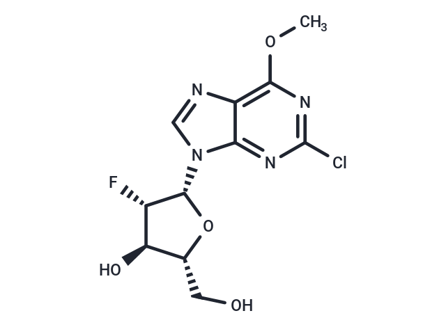 2-Chloro-6-methoxypurine -9-beta-D-(2'-deoxy-2'-fluoro)-arabinoriboside