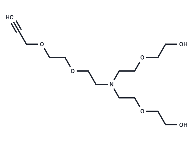 Propargyl-PEG2-N-bis(PEG2)