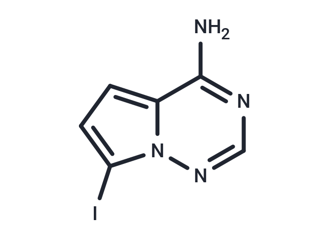 7-Iodopyrrolo[2,1-f][1,2,4]triazin-4-amine