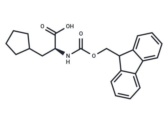 (S)-2-((((9H-Fluoren-9-yl)methoxy)carbonyl)amino)-3-cyclopentylpropanoic acid