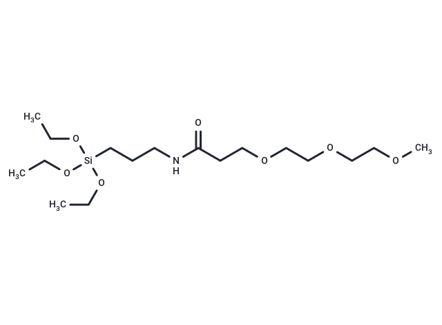 m-PEG3-amido-C3-triethoxysilane