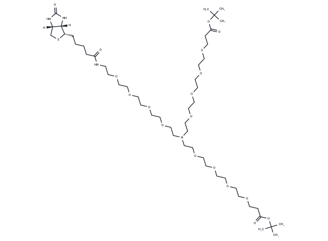 N-(Biotin-PEG4)-N-bis(PEG4-Boc)