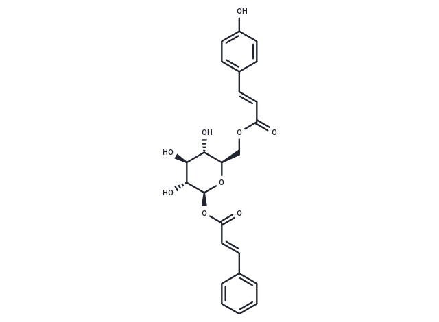 1-O-Cinnamoyl-6-O-p-coumaroyl-b-D-glucopyranose