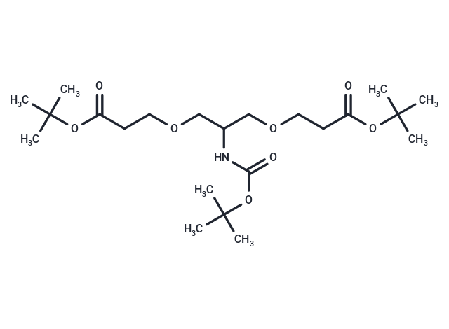 C-NH-Boc-C-Bis-(C-PEG1-Boc)