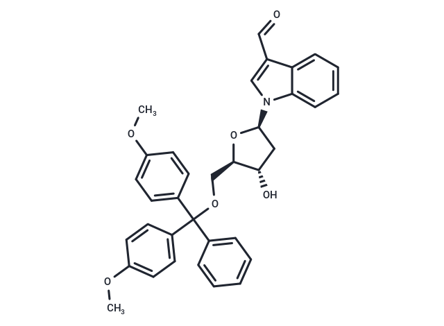 5'-O-(4,4'-Dimethoxytrityl)-3-formylindole-2'-deoxyriboside