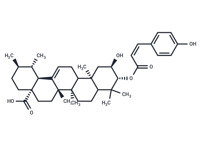 3-beta-O-(cis-p-Coumaroyl)corosolic acid