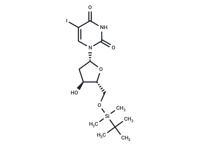 5’-O-t-Butyldimethylsilyl 2’-deoxy-5-iodo-uridine
