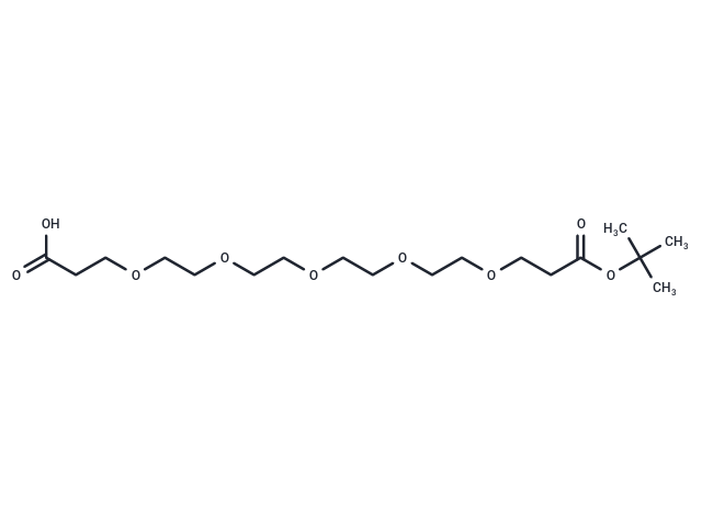 Acid-PEG5-C2-Boc