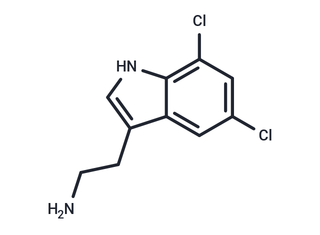 2-(5,7-dichloro-1H-indol-3-yl)ethan-1-amine