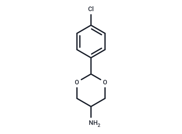 m-Dioxan-5-amine, 2-(p-chlorophenyl)-
