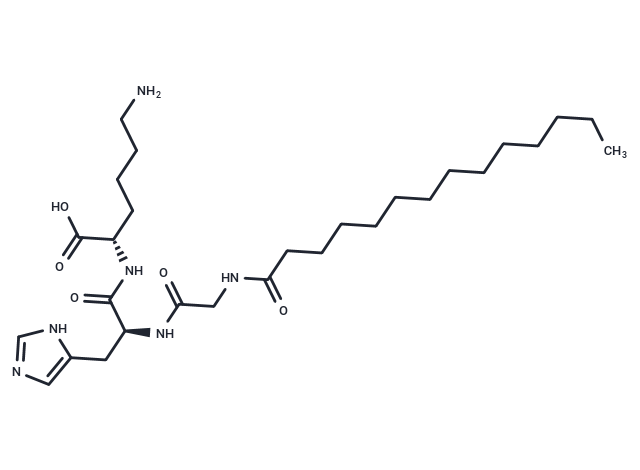 Myristoyl tripeptide-1