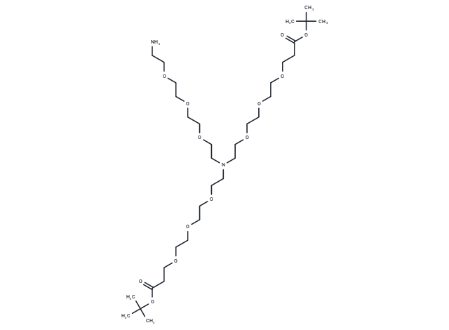 N-(Amino-PEG3)-N-bis(PEG3-Boc)