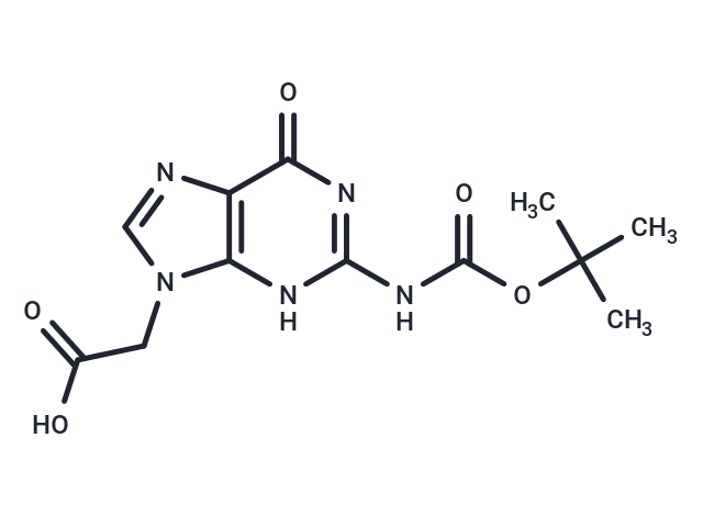 N2-Boc-guanine-9-acetic  acid