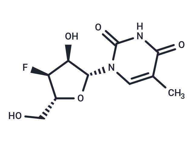 3’-Deoxy-3’-fluoro-5-methyluridine