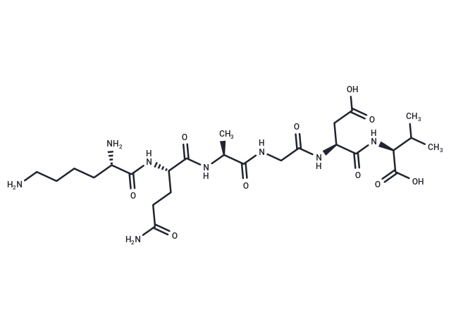 Lys-Gln-Ala-Gly-Asp-Val