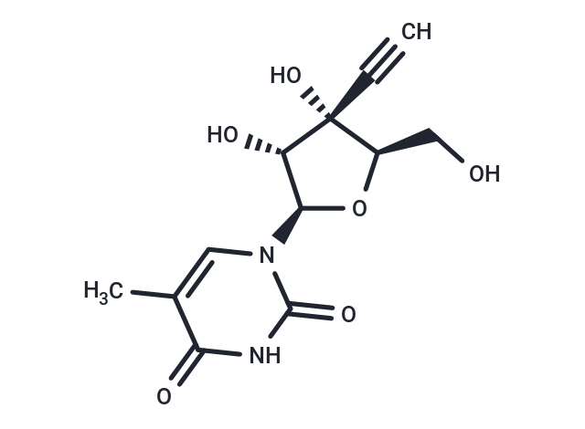 3’-beta-C-Ethynyl-5-methyluridine