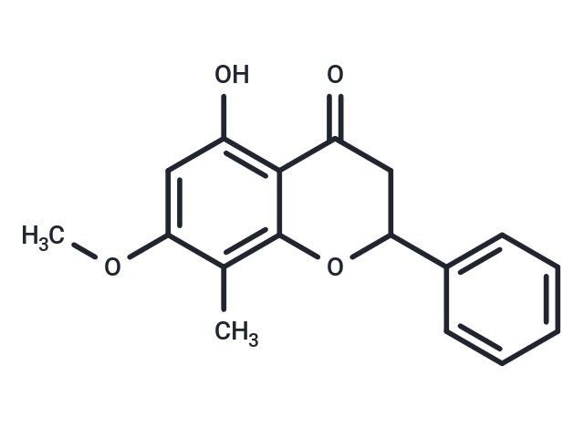 5-Hydroxy-7-methoxy-8-methylflavanone