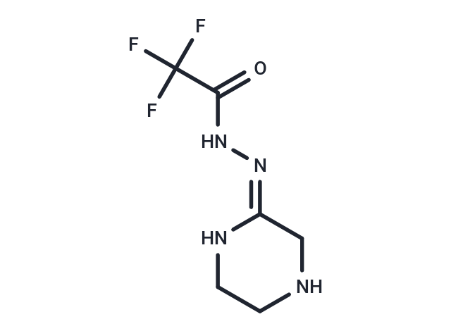 (Z)-2,2,2-Trifluoro-N'-(piperazin-2-ylidene)acetohydrazide