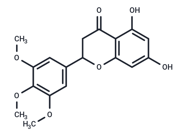 5,7-Dihydroxy-3',4',5'-trimethoxyflavanone