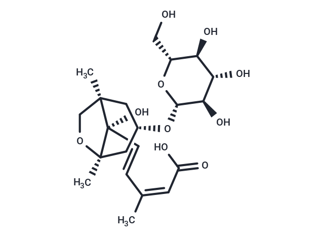Dihydrophaseic acid 4'-O-beta-D-glucopyranoside