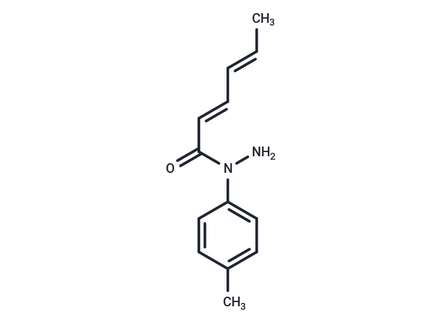 Sorbic acid, 1-p-tolylhydrazide