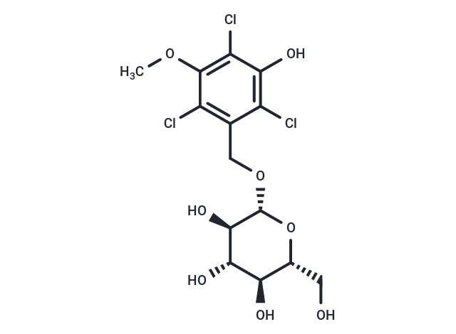 (2,4,6-Trichloro-3-hydroxy-5-methoxyphenyl)methyl β-D-glucopyranoside