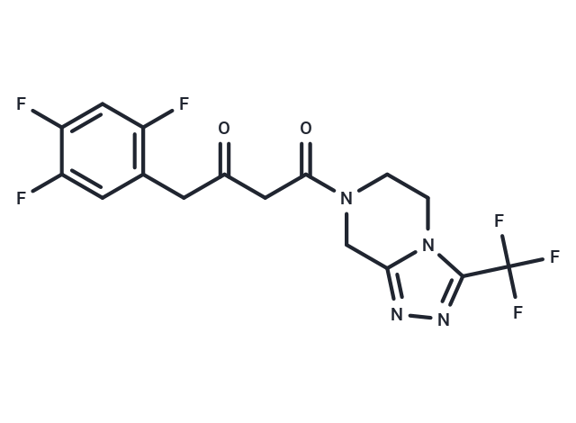 1-(3-(Trifluoromethyl)-5,6-dihydro-[1,2,4]triazolo[4,3-a]pyrazin-7(8H)-yl)-4-(2,4,5-trifluorophenyl)butane-1,3-dione