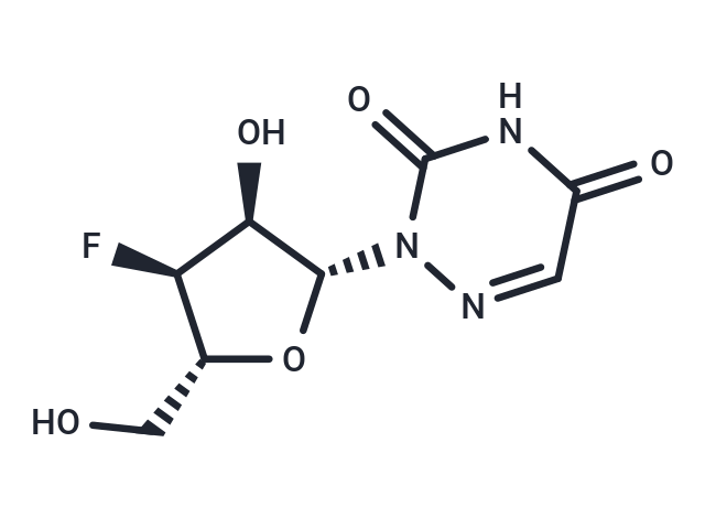 3’-Deoxy-3’-fluoro-6-azauridine