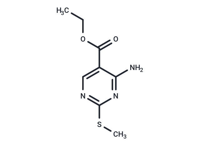 Ethyl 4-amino-2-(methylthio)pyrimidine-5-carboxylate