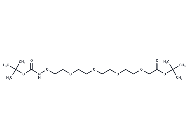 Boc-Aminooxy-PEG4-CH2-Boc