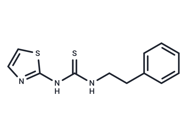 Thiourea, N-(2-phenylethyl)-N'-2-thiazolyl-