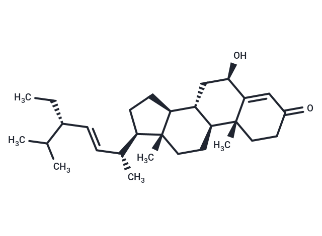 6-Hydroxystigmasta-4,22-dien-3-one