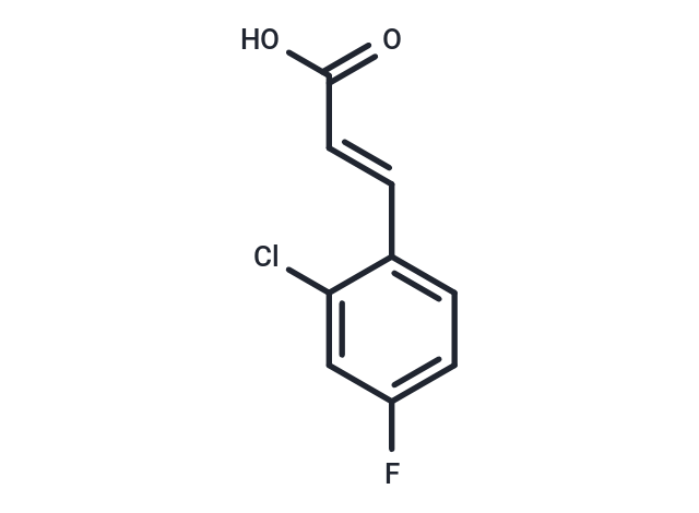 (E)-3-(2-Chloro-4-fluorophenyl)acrylic acid