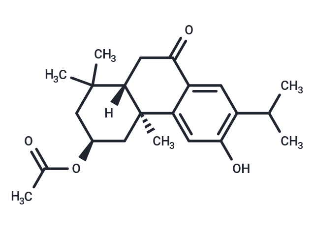 (3S,4aS,10aS)-3-(Acetyloxy)-2,3,4,4a,10,10a-hexahydro-6-hydroxy-1,1,4a-trimethyl-7-(1-methylethyl)-9(1H)-phenanthrenone