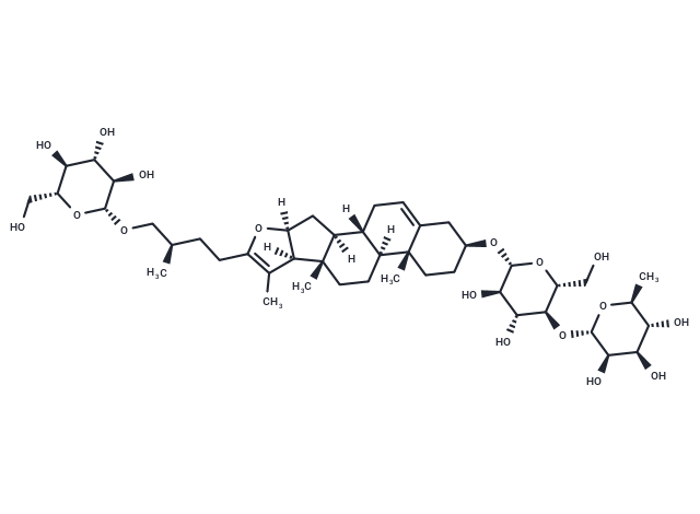 Furostan, β-D-glucopyranoside deriv