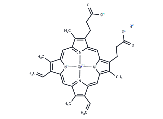 Ga(III) protoporphyrin IX