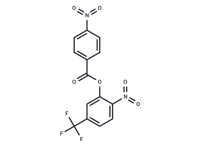 m-Cresol, alpha,alpha,alpha-trifluoro-6-nitro-, p-nitrobenzoate