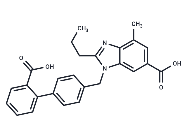 1-((2'-Carboxy-[1,1'-biphenyl]-4-yl)methyl)-4-methyl-2-propyl-1H-benzo[d]imidazole-6-carboxylic acid