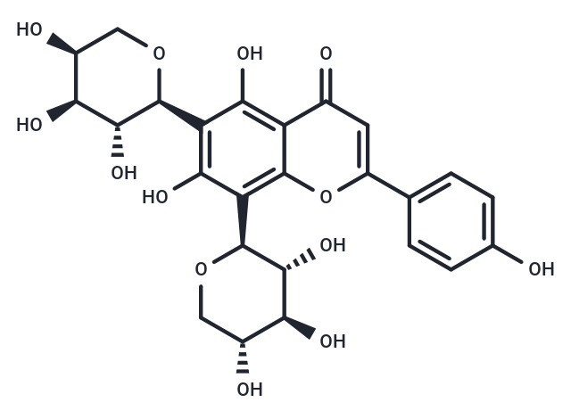 Apigenin6-C-α-L-arabinopyranosyl-8-C-β-D-xylopyranoside